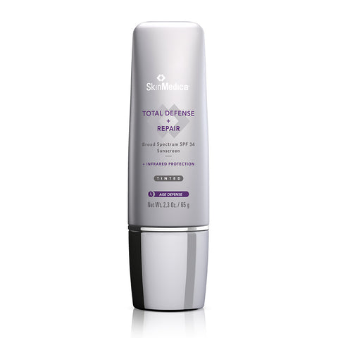 Total Defense + Repair Broad Spectrum Sunscreen SPF 34 (Tinted)